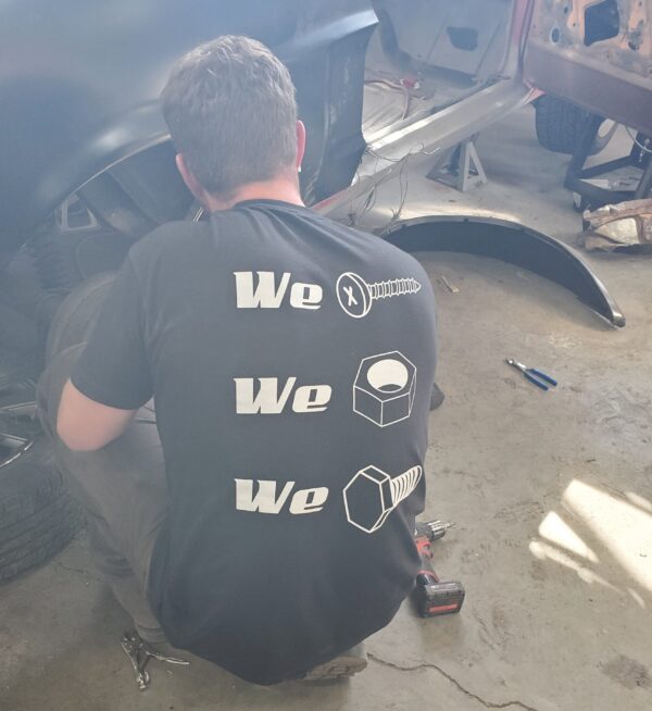 We Screw We Nut We Bolt T shirt blk - Image 4