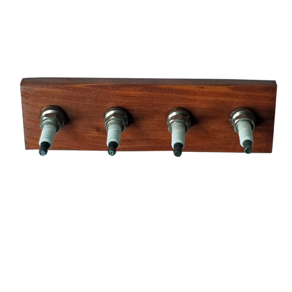 Spark Plug Key Rack w/wall mount in various colors - Image 6