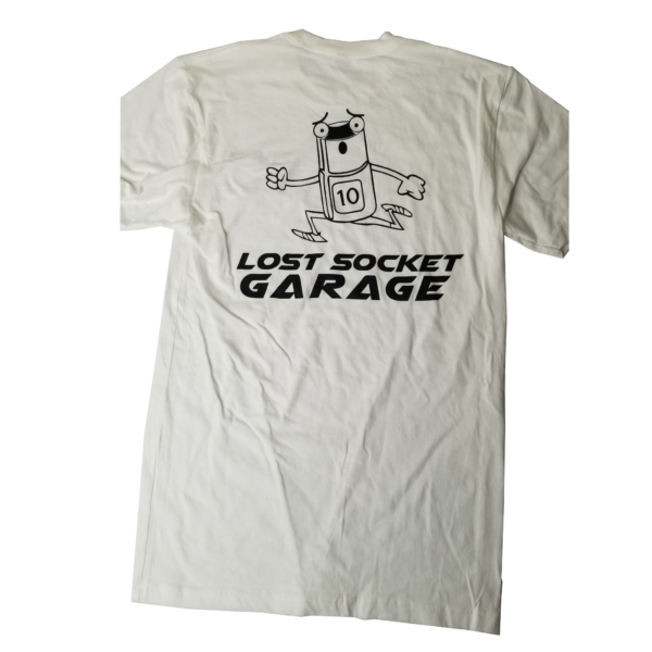 Lost Socket Garage T-Shirt Men's - Image 3