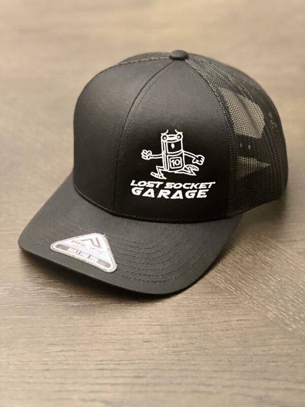 Lost Socket Garage Trucker Hat