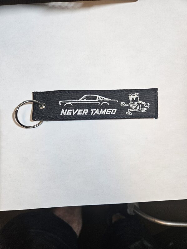 Never Tamed Flight Tag key ring (tag only) - Image 2