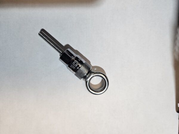 "Never Tamed" Flight Tag + 10mm Socket Keychain - Image 4